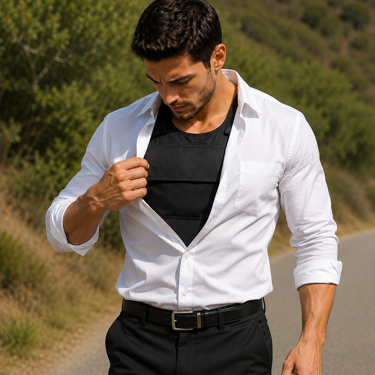 Level IIIA Bulletproof Vest — Adjustable Size, Capable of Accommodating Additional Ballistic Plates