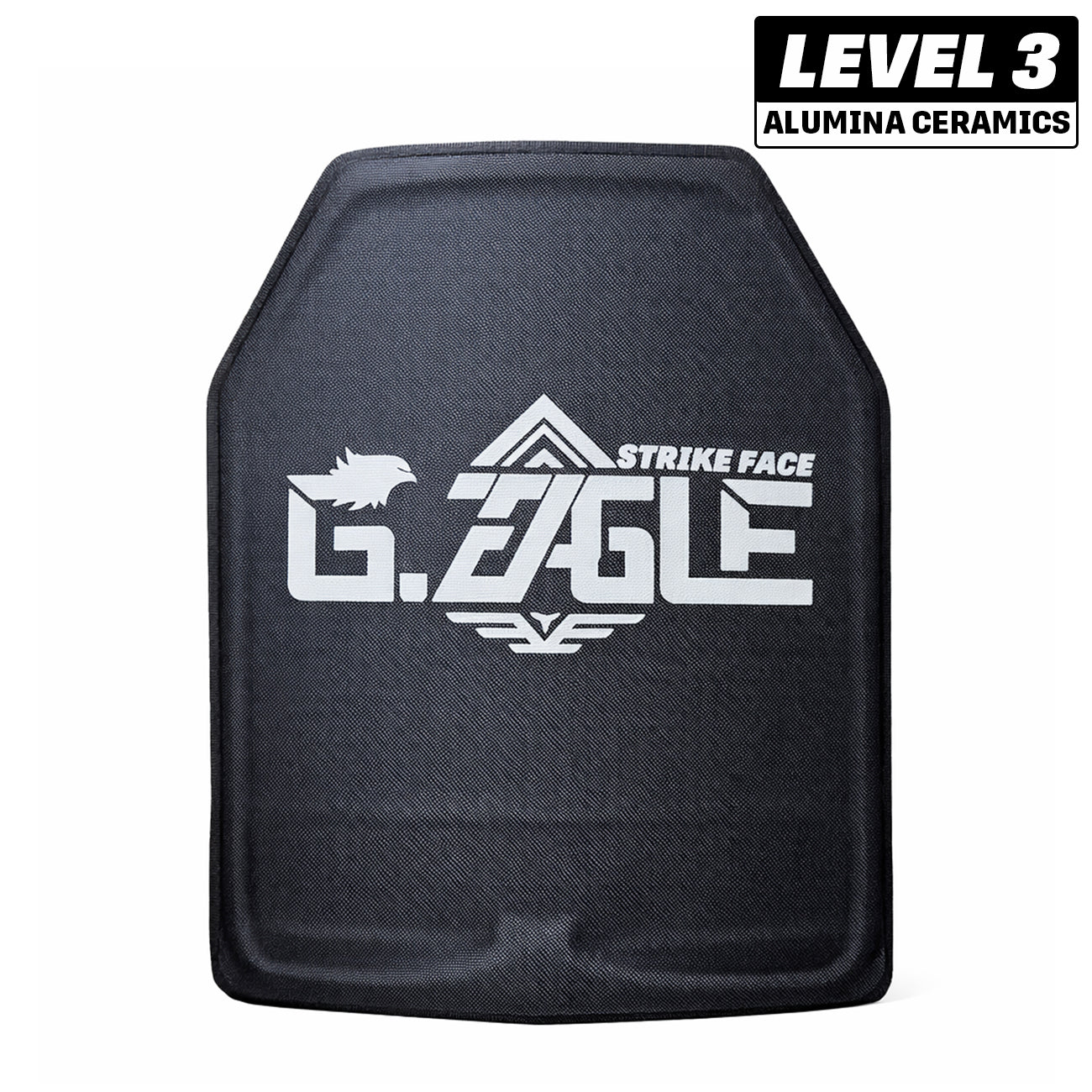 level 3 Alumina Ceramics Ballistic Plate, 10*12 inch, 5.6 lb, bulletproof ceramic composite plate