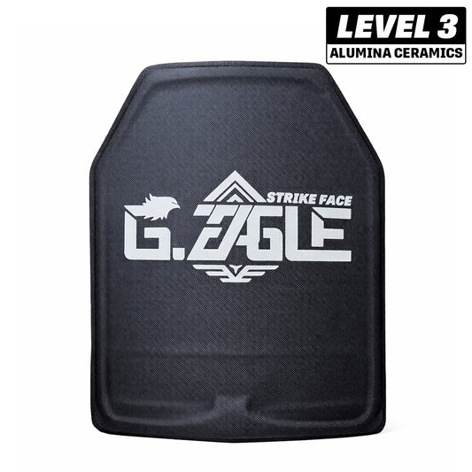level 3 Alumina Ceramics Ballistic Plate, 10*12 inch, 5.6 lb, bulletproof ceramic composite plate