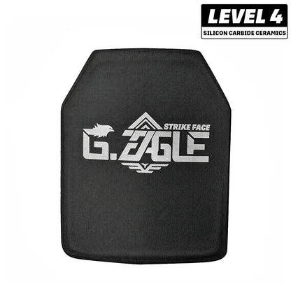 level 4 Silicon Carbide Ceramics level 4 Ballistic Plate, 10*12 inch, 6.4 lb, bulletproof ceramic composite plate