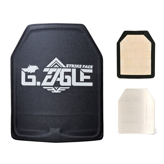 level 4 Alumina Ceramics level 4 Ballistic Plate, 10*12 inch, 6.4 lb, bulletproof ceramic composite plate