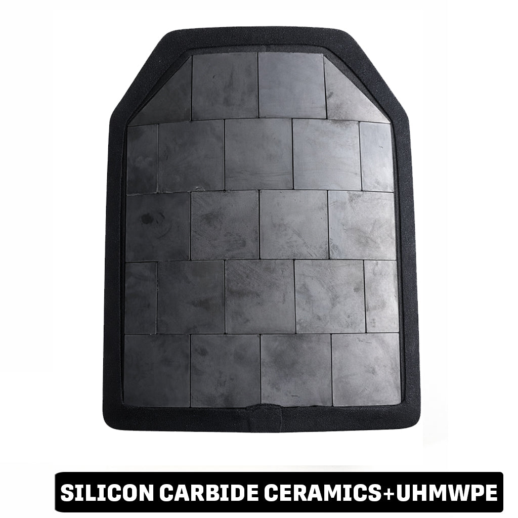 level 4 Silicon Carbide Ceramics level 4 Ballistic Plate, 10*12 inch, 6.4 lb, bulletproof ceramic composite plate