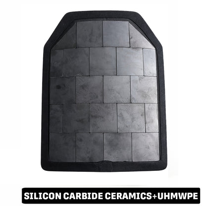 level 4 Silicon Carbide Ceramics level 4 Ballistic Plate, 10*12 inch, 6.4 lb, bulletproof ceramic composite plate