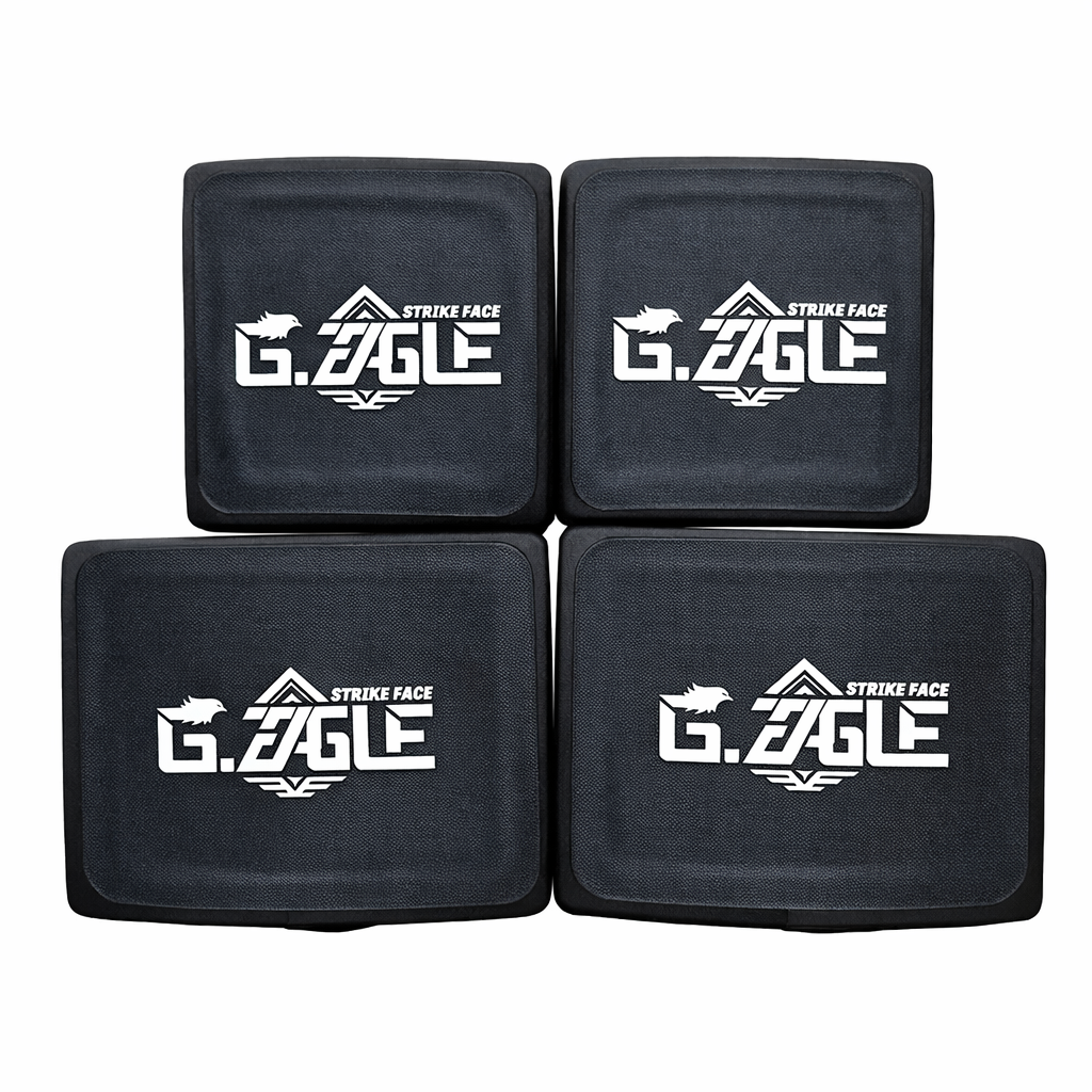 Level 4 Bulletproof ceramics Waist Plate, 6x6 inches/6x8 inches, 1.5-2.2lb(Alumina Bulletproof Ceramic + UHMWPE)