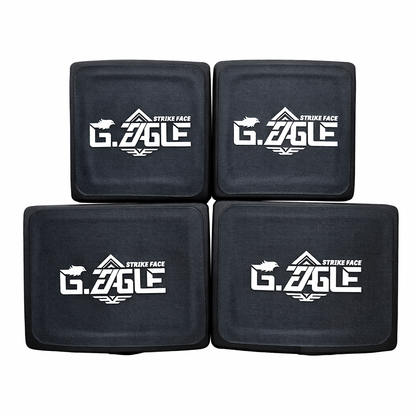 Level 4 Bulletproof ceramics Waist Plate, 6x6 inches/6x8 inches, 1.5-2.2lb(Alumina Bulletproof Ceramic + UHMWPE)