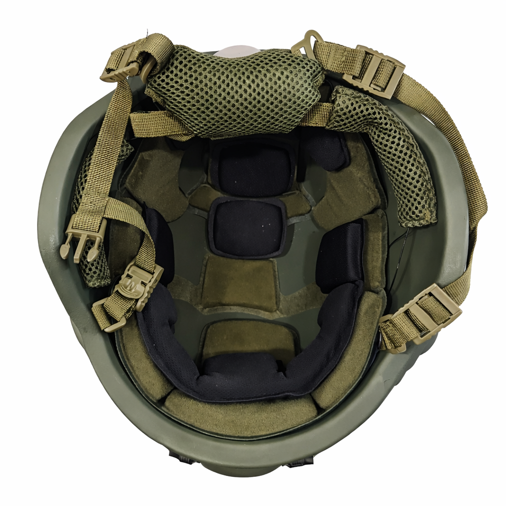 MICH Ballistic Helmet (NIJ IIIA) Kevlar/UHMWPE, Wendy liner, three colors