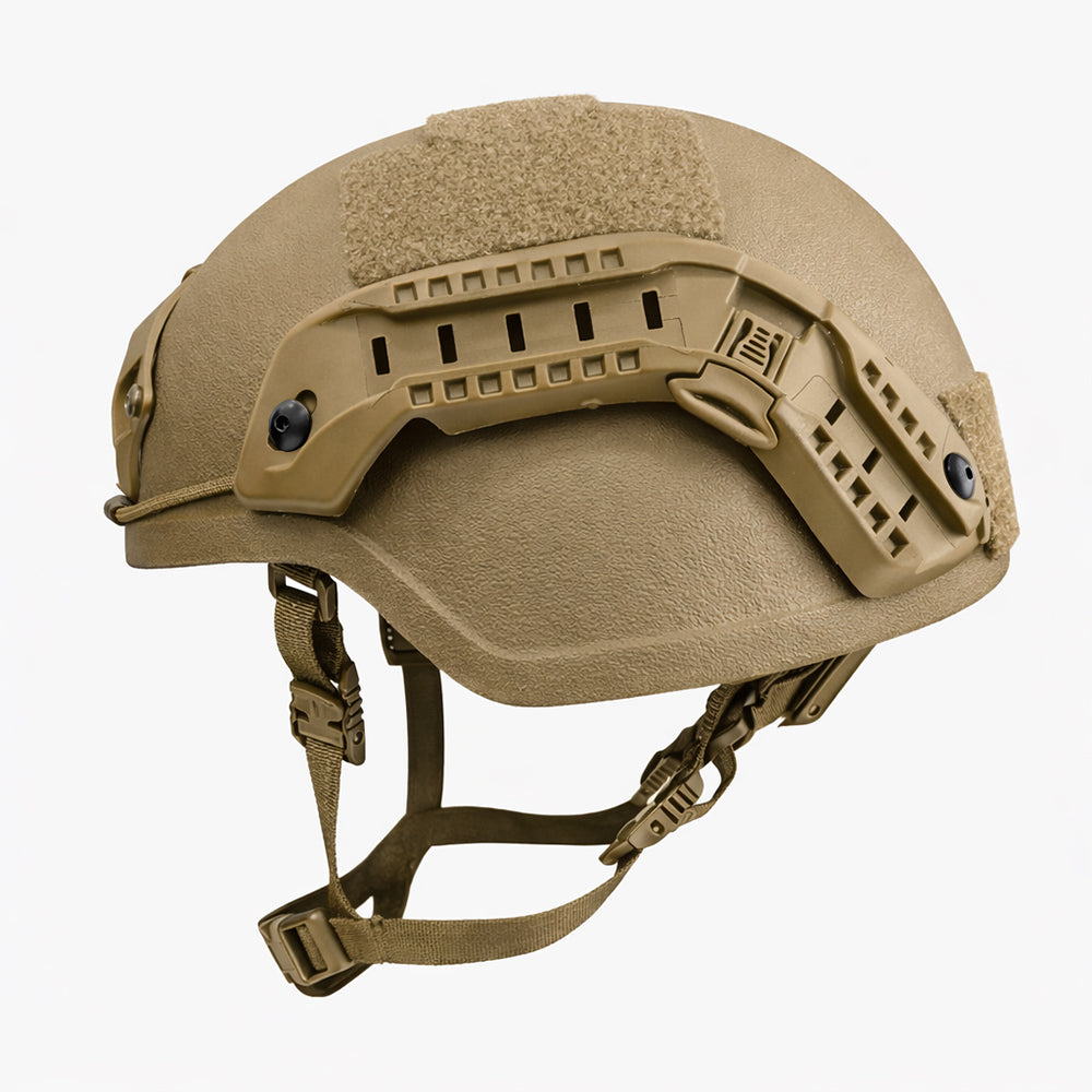 MICH Ballistic Helmet (NIJ IIIA) Kevlar/UHMWPE, Wendy liner, three colors