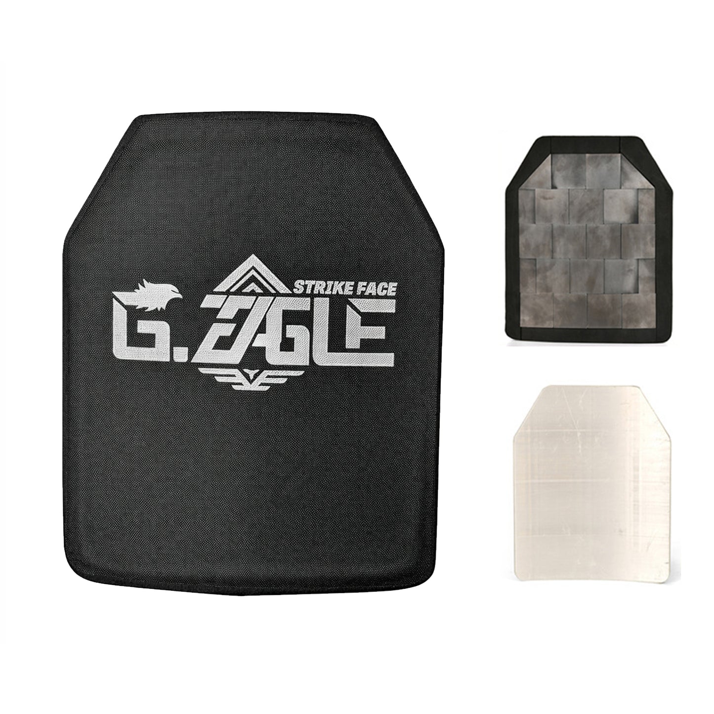 Level 3 Silicon Carbide Ceramics level 3 Ballistic Plate, 10*12 inch, 4.4 lb, bulletproof ceramic composite plate