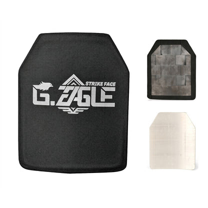 Level 3 Silicon Carbide Ceramics level 3 Ballistic Plate, 10*12 inch, 4.4 lb, bulletproof ceramic composite plate