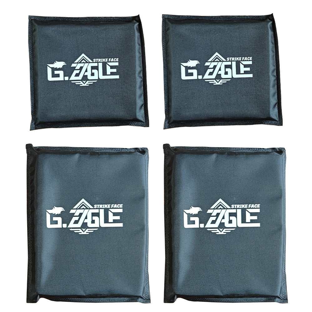 Level 3A Bulletproof Soft Waist Plate, 6x6 inches/6x8 inches, 0.45lb UHMWPE Polymer Bulletproof Fiber