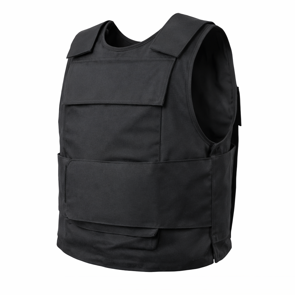 Level IIIA Bulletproof Vest — Adjustable Size, Capable of Accommodating Additional Ballistic Plates
