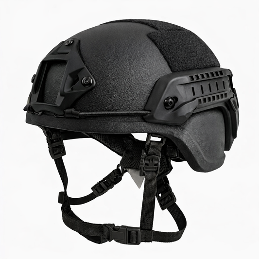 MICH Ballistic Helmet (NIJ IIIA) Kevlar/UHMWPE, Wendy liner, three colors
