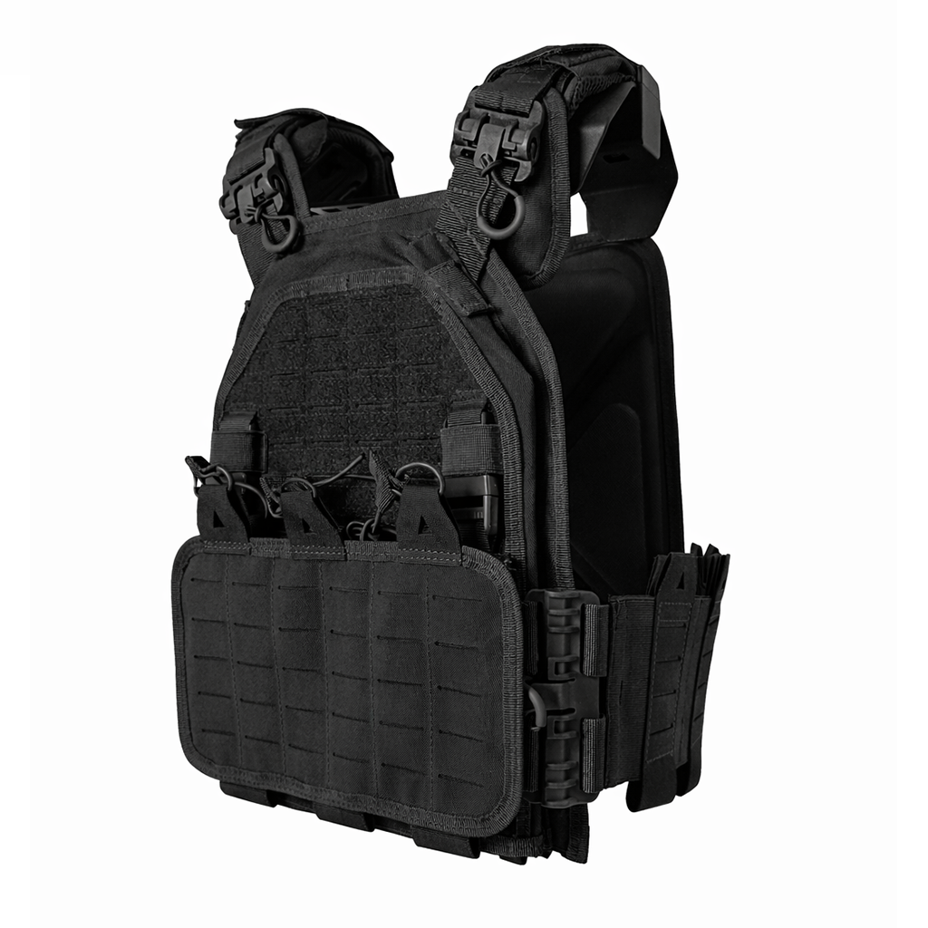 Tactical Vest — 800D Oxford Fabric, MOLLE System, Quick-Release