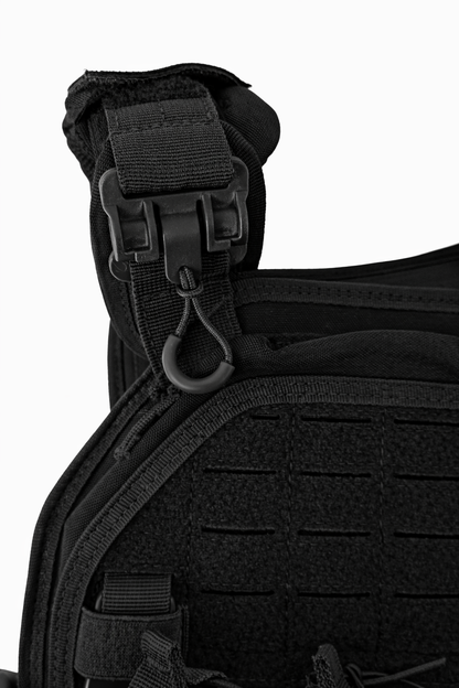 Tactical Vest — 800D Oxford Fabric, MOLLE System, Quick-Release