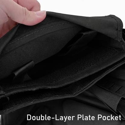 Tactical Vest — 800D Oxford Fabric, MOLLE System, Quick-Release